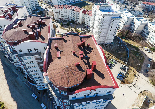 Гибкая черепица Standard Сота Docke